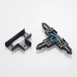Lindby T-stik Linaro, sort, 1-faset system