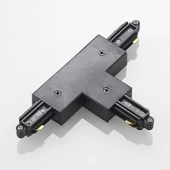 Lindby T-stik Linaro, sort, 1-faset system