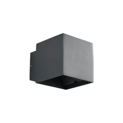 Lindby udendørs LED-væglampe Esani, antracit, op/ned, IP54