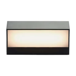 Lindby udendørs LED-væglampe Nienke, 17 cm, saltvandsresistent, IP65