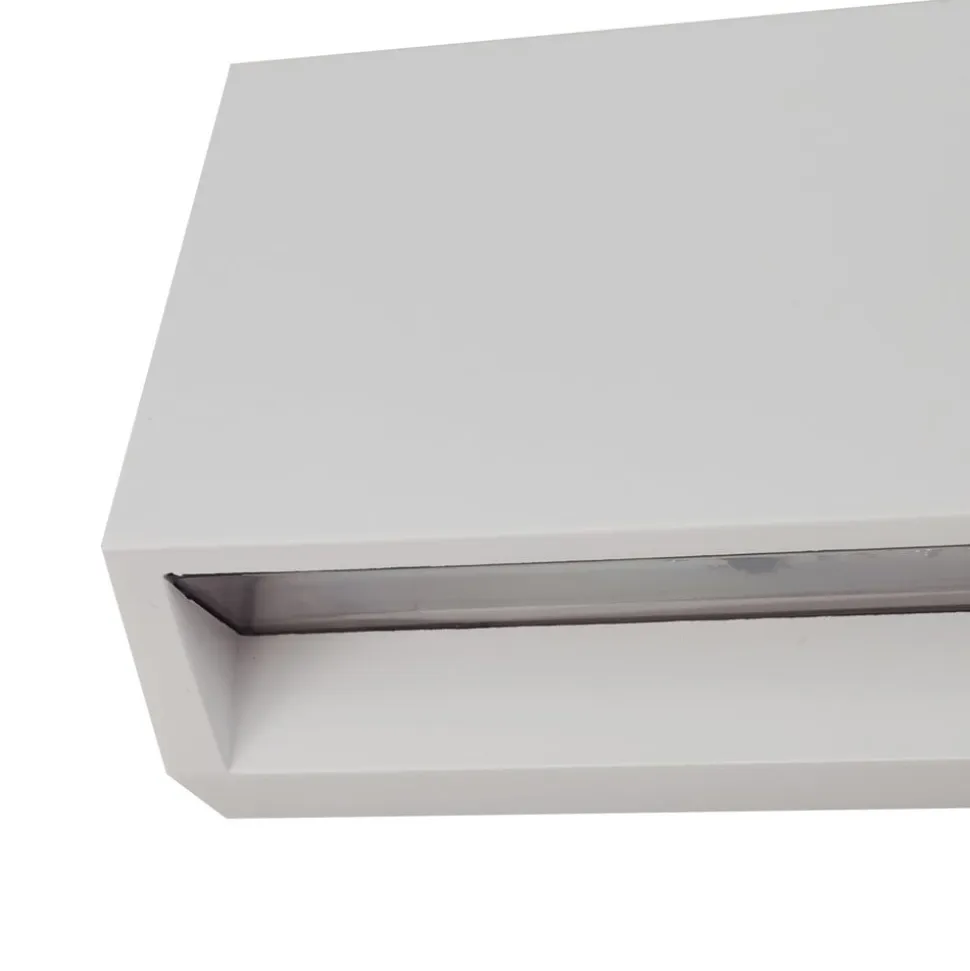 Lindby udendørs LED-væglampe Appeso, længde 16 cm, sæt med 2 stk