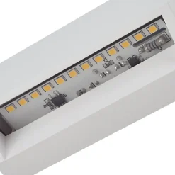 Lindby udendørs LED-væglampe Appeso, bredde 10 cm, sæt med 2 stk
