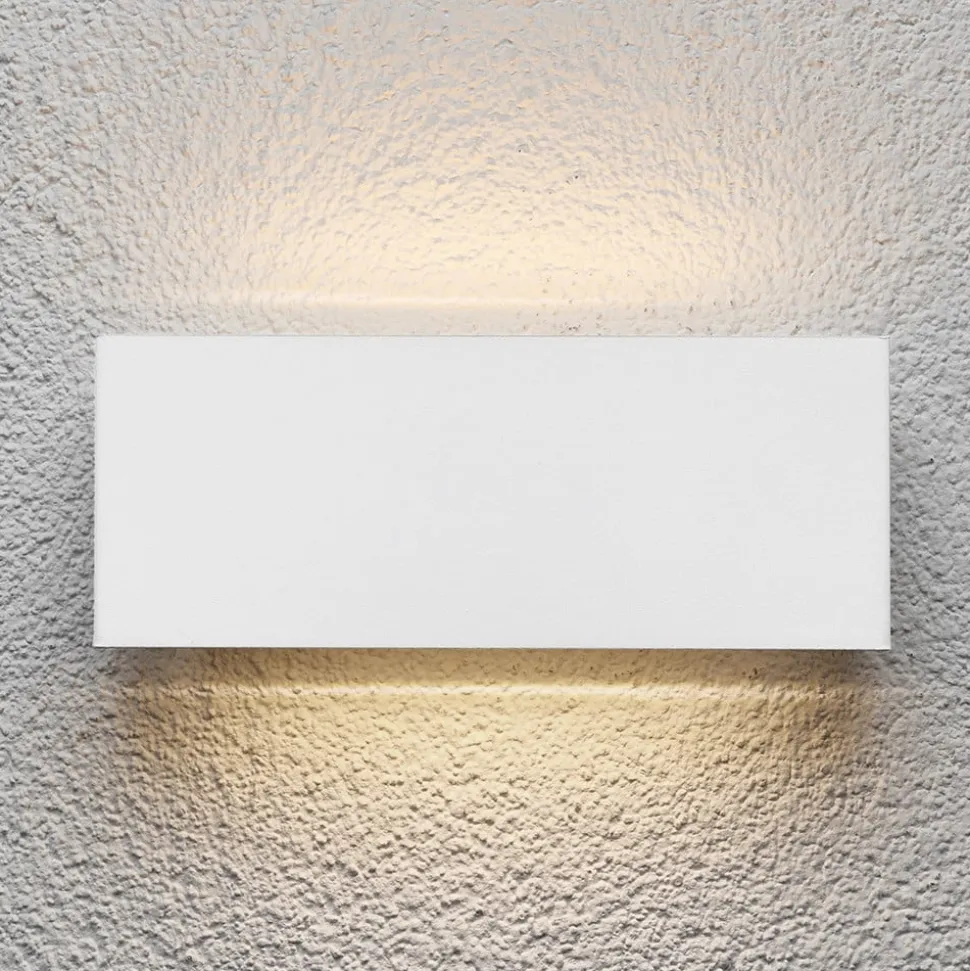 Lindby udendørs LED-væglampe Safira, metal, op/ned, IP44