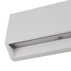 Lindby udendørs LED-væglampe Appeso, længde 22 cm, sæt med 2 stk
