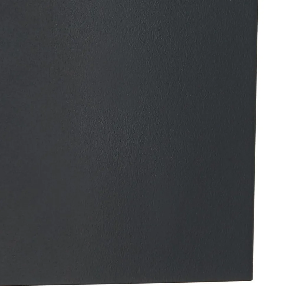 Lindby udendørs væglampe Vimal, E27, 32 cm, sort, aluminium