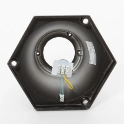 Lindby udendørslampe Daphne, 220 cm, sort, E27, IP44