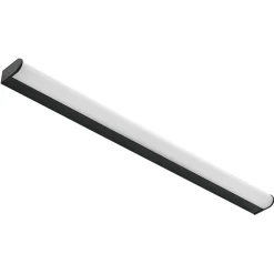 Lindby Ulisan LED-væglampe til bad, rund, 88,8 cm