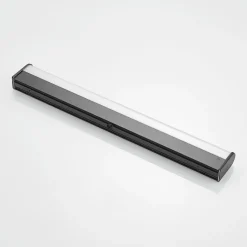 Lindby Ulisan LED-væglampe til bad, rund, 58,8 cm