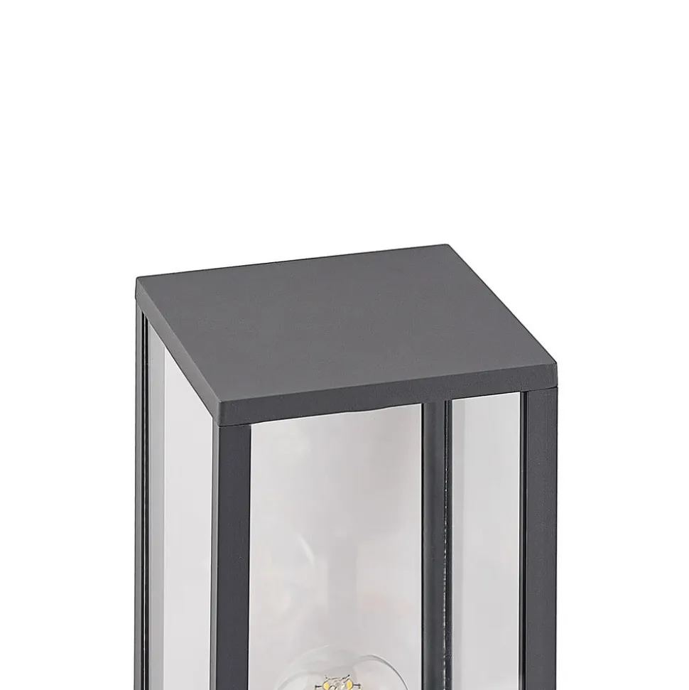 Lindby vejlampe, højde 80 cm, antracit metal
