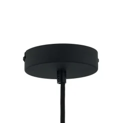 Lindby Venora hængelampe, Ø 15 cm, bambus, E27