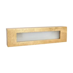Lindby væglampe Emina, guld, gips, 36 cm, E14