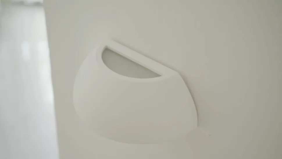 Lindby væglampe Felia, hvid, gips, 24 cm, E14