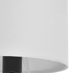 Lindby væglampe Florens, sort, LED-læselampe, 23,5 cm