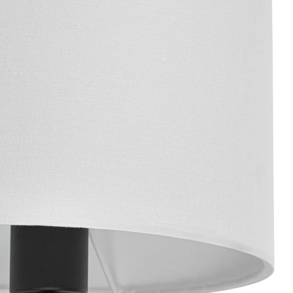 Lindby væglampe Florens, sort, LED-læselampe, 23,5 cm