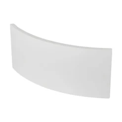 Lindby væglampe Naike, hvid, gips, højde 15 cm