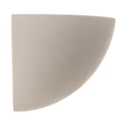 Lindby væglampe Pascali, højde 13 cm, hvid, gips