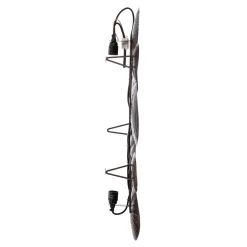 Lindby væglampe Soraya, kobber, metal, 2-lys, 53 cm