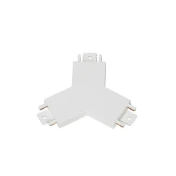 Lindby Y-stik Lumaro, hvid, 7,85 cm, plast