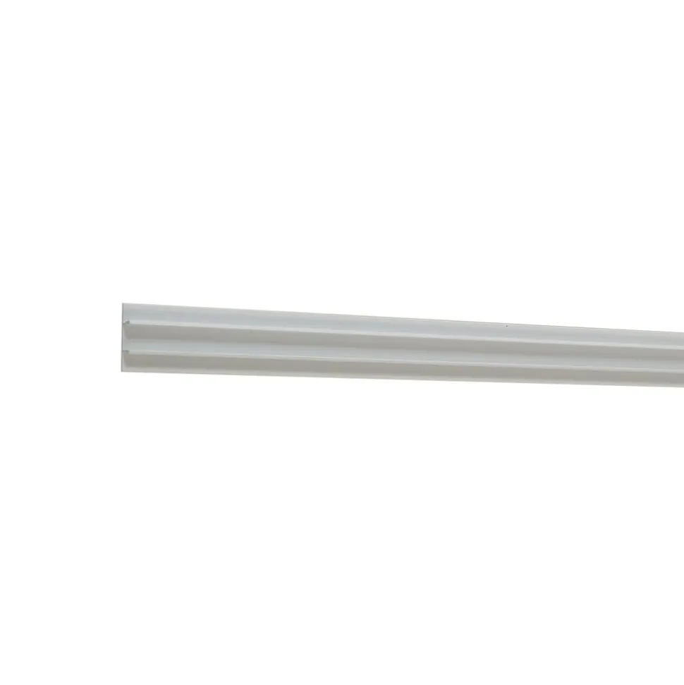 Lindby-cover Linaro, hvid, 1-faset system, 50 cm