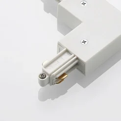 Lindby-hjørnestik Linaro, hvid, 1-faset system