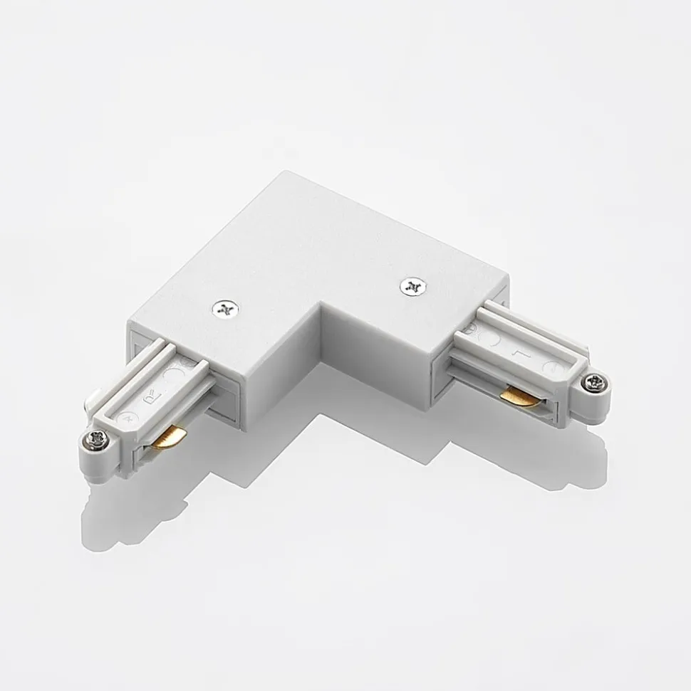 Lindby-hjørnestik Linaro, hvid, 1-faset system