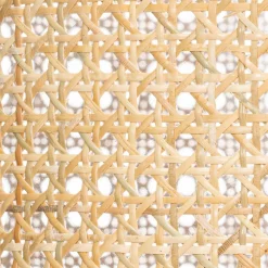 Lindby-pendel Yaelle, Ø 40 cm, rattan, sort, E27