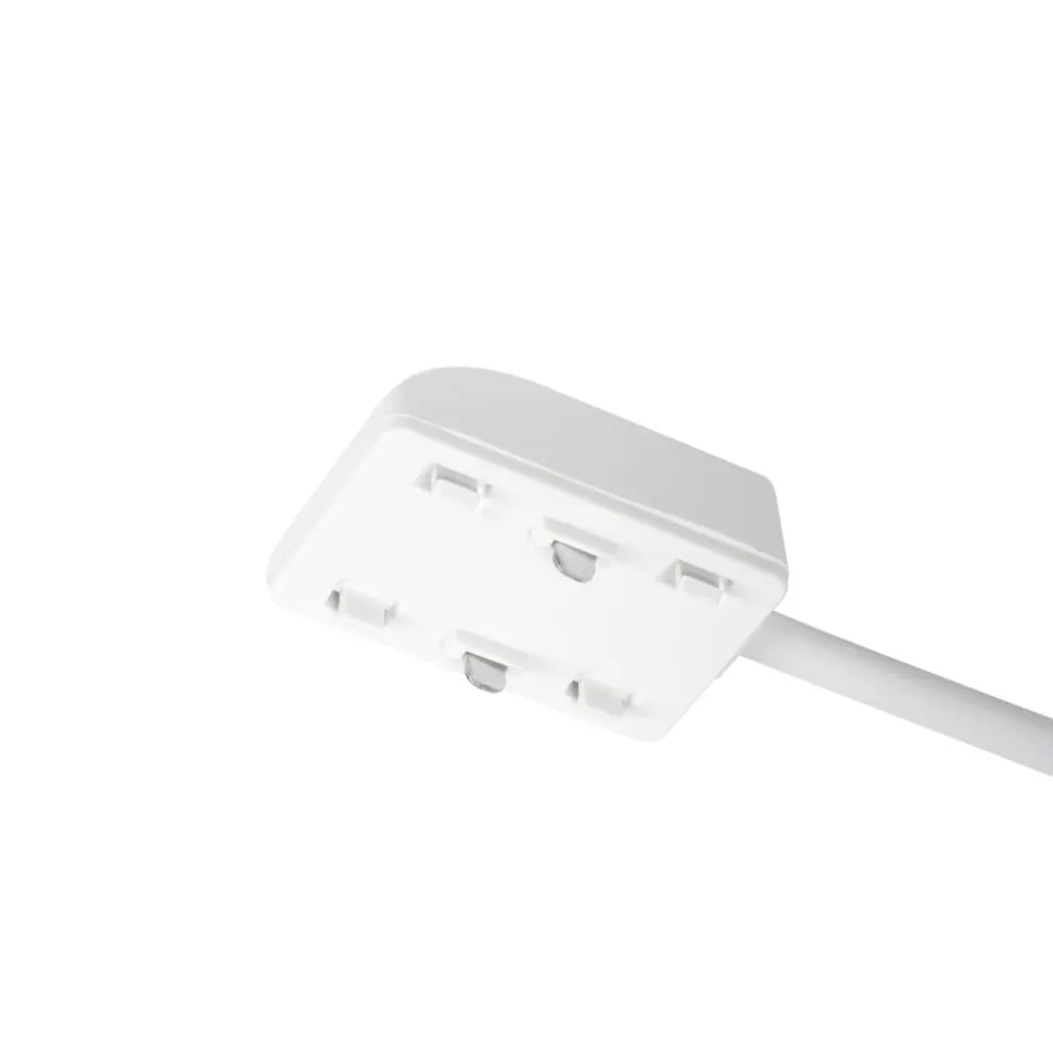 Lindby-stik Lumaro, kabellængde 54 cm, hvid, PVC