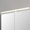 Lino LED-væglampe, krom/hvid