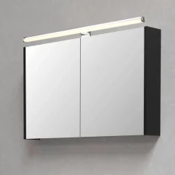 Lino LED-væglampe, krom/hvid
