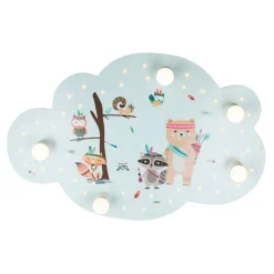 Little Indians loftlampe billedsky, mint