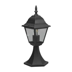 Livenza base light, sort, højde 39 cm, aluminium, IP44