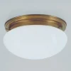 Loftlampe Arian i messing, 30 cm