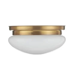 Loftlampe Arian i messing, 30 cm