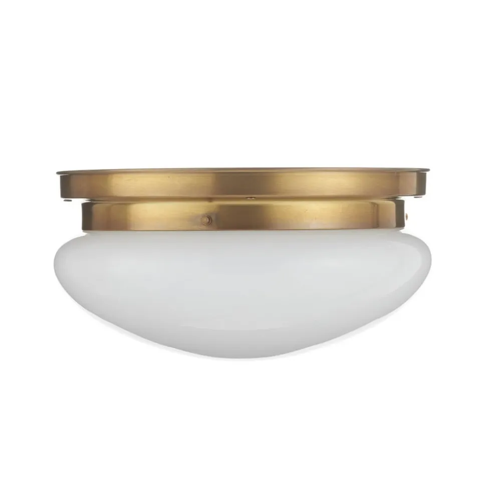 Loftlampe Arian i messing, 30 cm