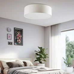Loftlampe Cameron, hvid, Ø 65 cm