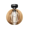 Loftlampe Clay, Ø 23 cm, birkeplywood, E27