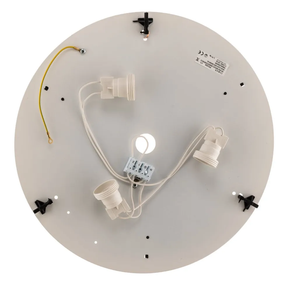 Loftlampe Cleo 400, Ø 40 cm grå