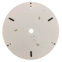 Loftlampe Cleo 400, grå, sensor, IP20, Ø 40 cm, metal