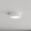 Loftlampe Cleo 200, hvid, sensor, IP54, Ø 20 cm, metal