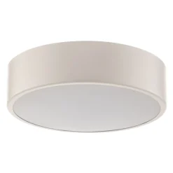 Loftlampe Cleo 300, IP54, Ø 30 cm hvid
