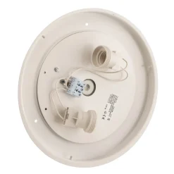 Loftlampe Cleo 300, IP54, Ø 30 cm hvid