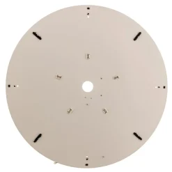 Loftlampe Cleo 600, sort, sensor, IP20, Ø 60 cm, metal