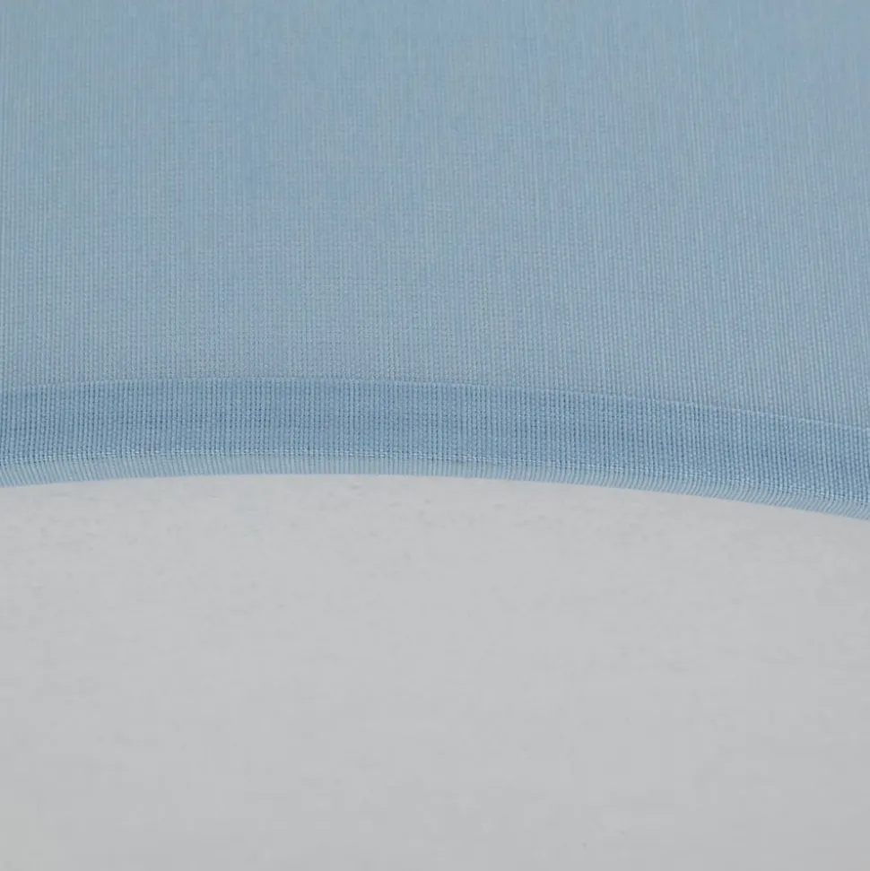 Loftlampe Cloud, blå, 63 cm lang, tekstil, sky, E27