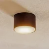 Loftlampe Cloudy 1 lyskilde sort