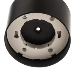 Loftlampe Cloudy 1 lyskilde sort