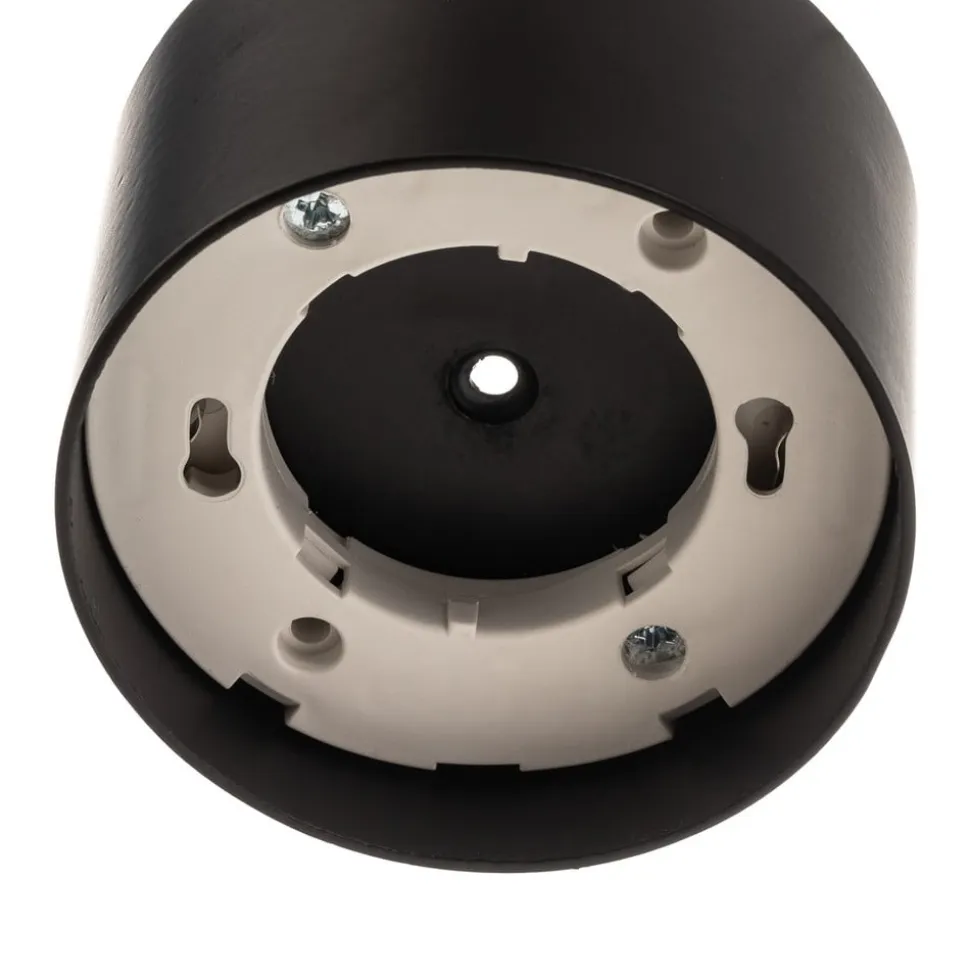 Loftlampe Cloudy 1 lyskilde sort