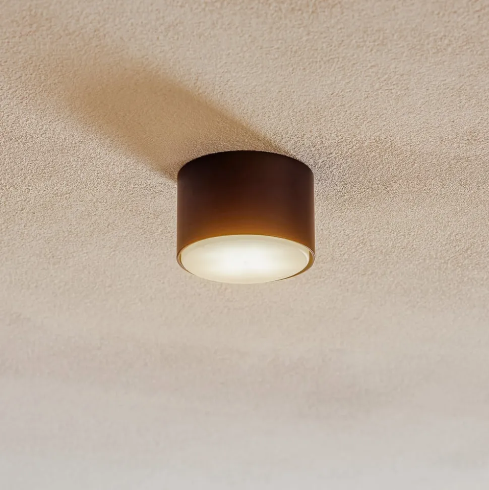 Loftlampe Cloudy 1 lyskilde sort