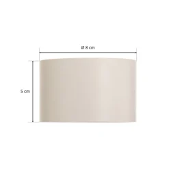 Loftlampe Cloudy 1 lyskilde hvid