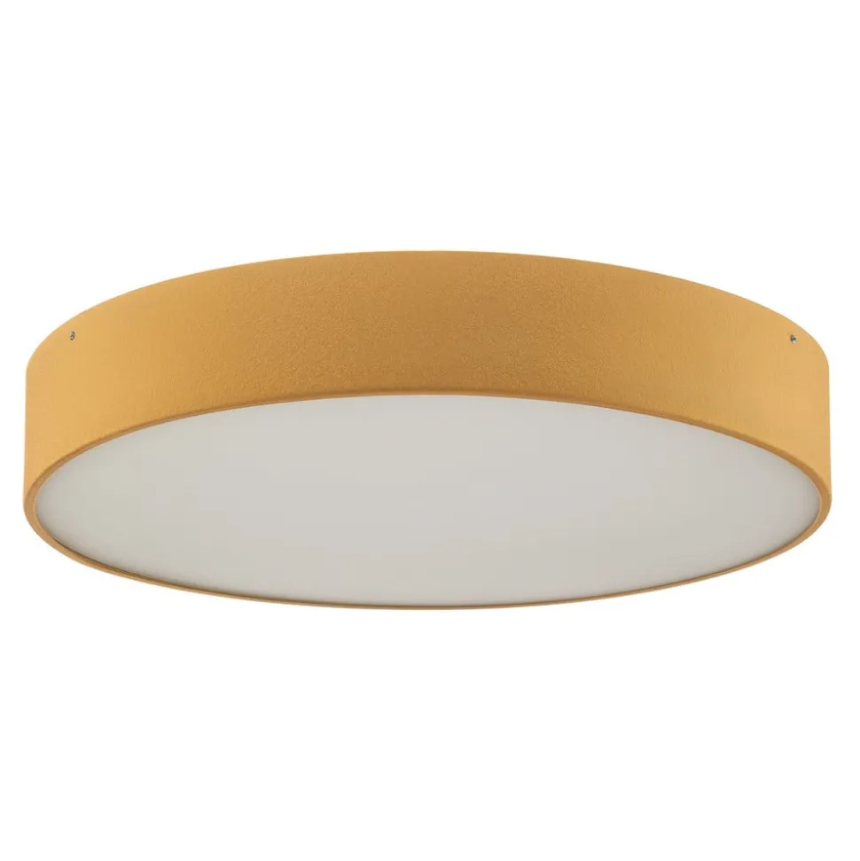 Loftlampe Dayton, lakeret i guld Ø 45 cm