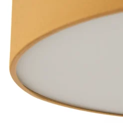 Loftlampe Dayton, lakeret i guld Ø 45 cm